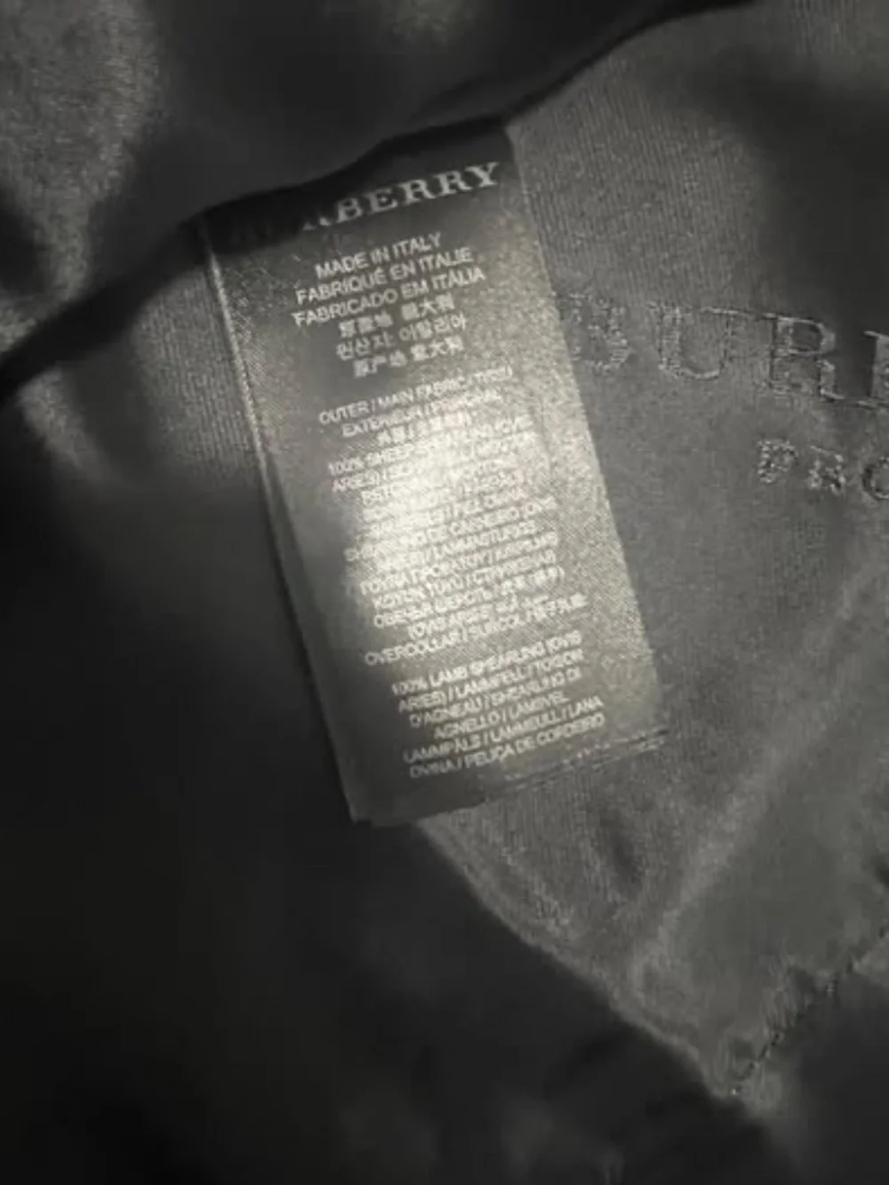 Burberry Prorsum Shearling Coat Size 36 - Picture 6 of 12